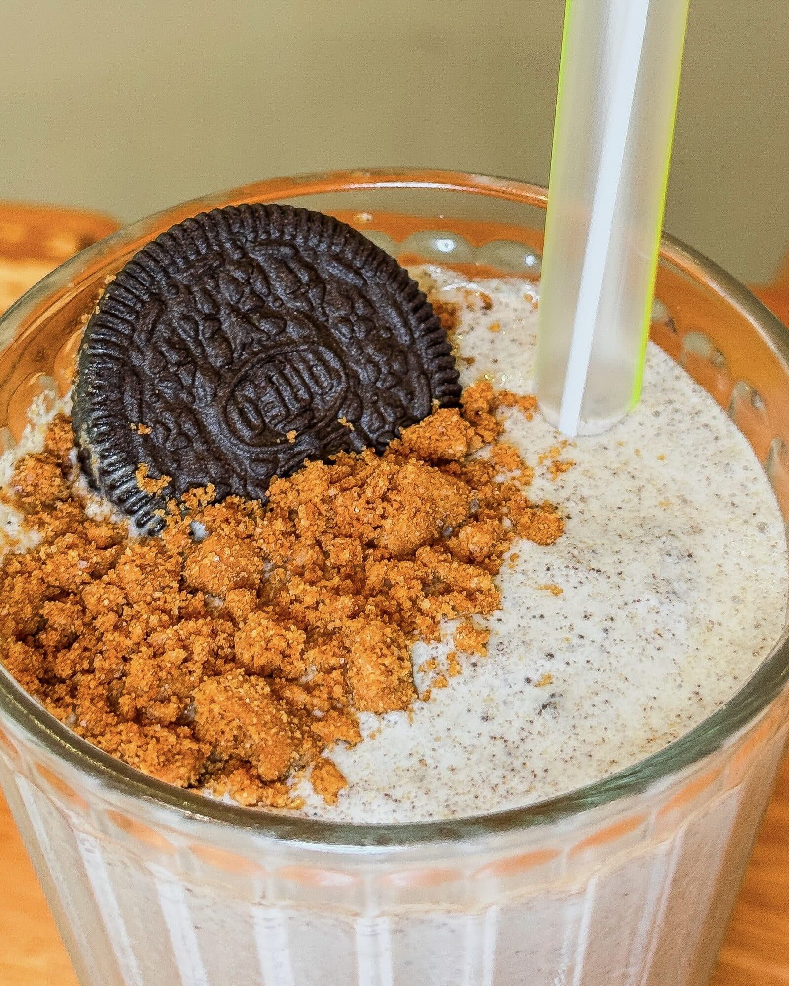 Oreo Biscoff milkshake