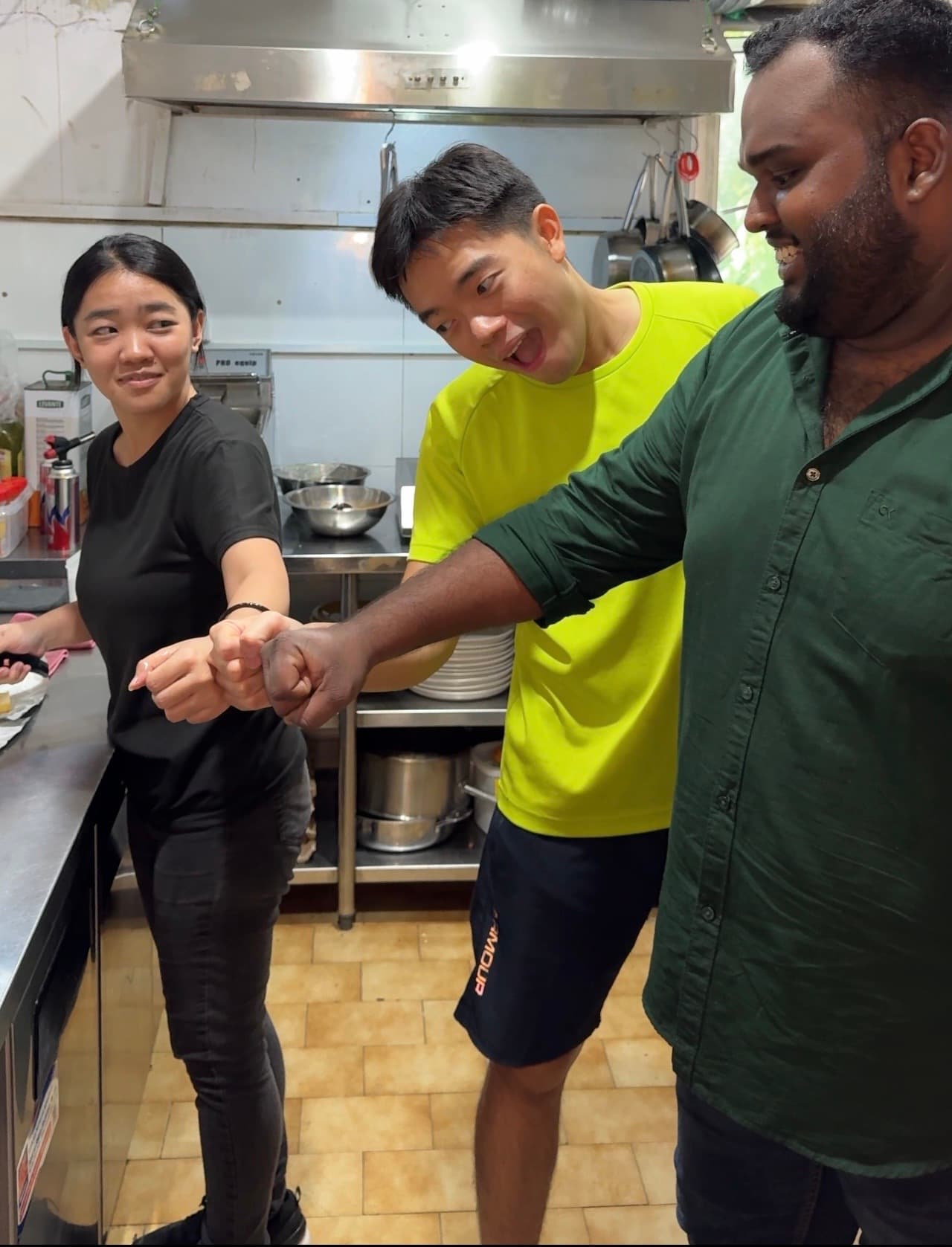 MM Diner kitchen team